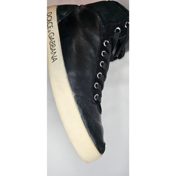 Dolce & Gabbana Men's High-top Sneakers - Picture 15 of 15
